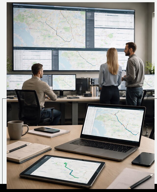 Трекинг грузов и Fleet Management, мониторинг автопарка в Рубцовске