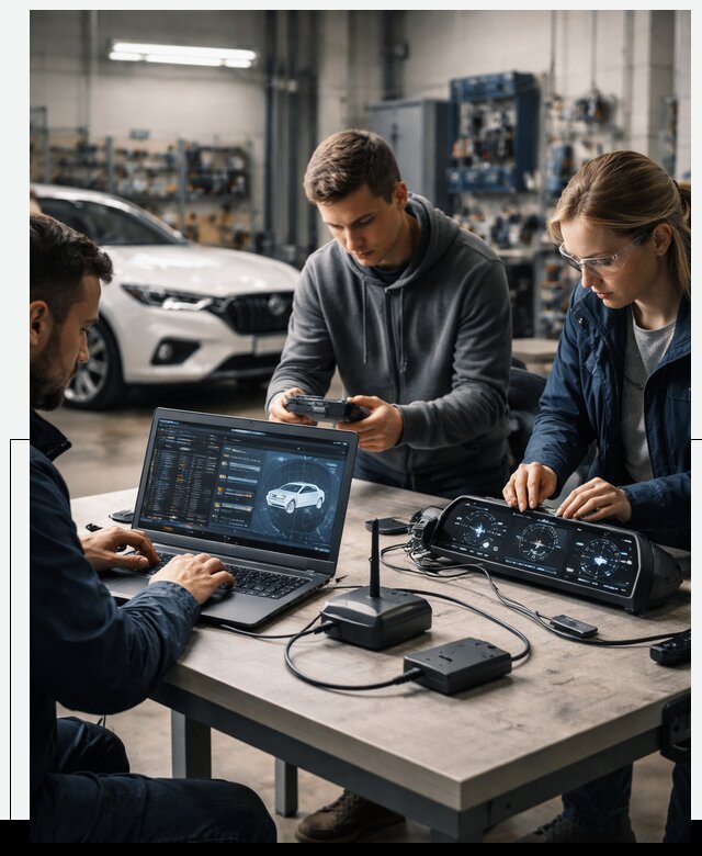 Разработка Connected Car и ПО для автопрома в Рубцовске